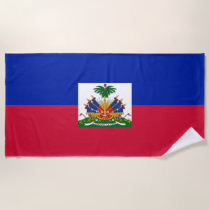 Toalla De Playa Bandera de Haití