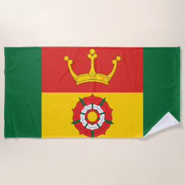 Toalla De Playa Bandera de Hampshire (condado del Reino Unido)