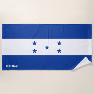 Toalla De Playa Bandera de Honduras Splendid Patriotic