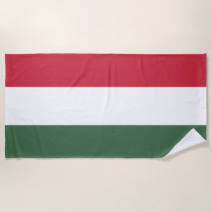 Toalla De Playa Bandera de Hungría