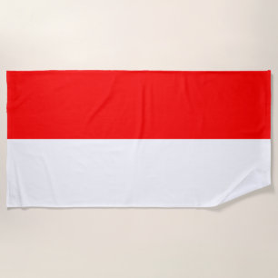 Toalla De Playa Bandera de Indonesia