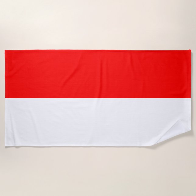 Toalla De Playa Bandera de Indonesia (Anverso)
