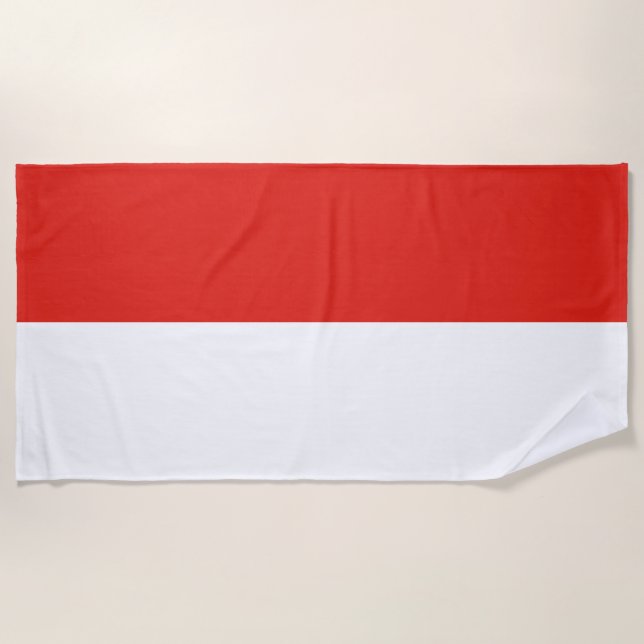 Toalla De Playa Bandera de Indonesia (Anverso)