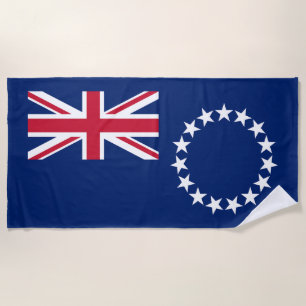 Toalla De Playa Bandera de Islas Cook