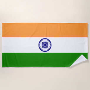 Toalla De Playa Bandera de la India