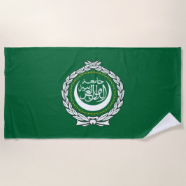 Toalla De Playa Bandera de la Liga Árabe