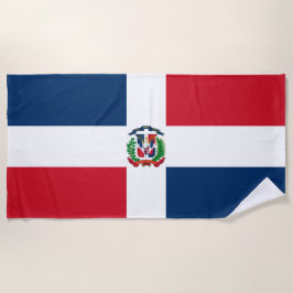Toalla De Playa Bandera de la República Dominicana