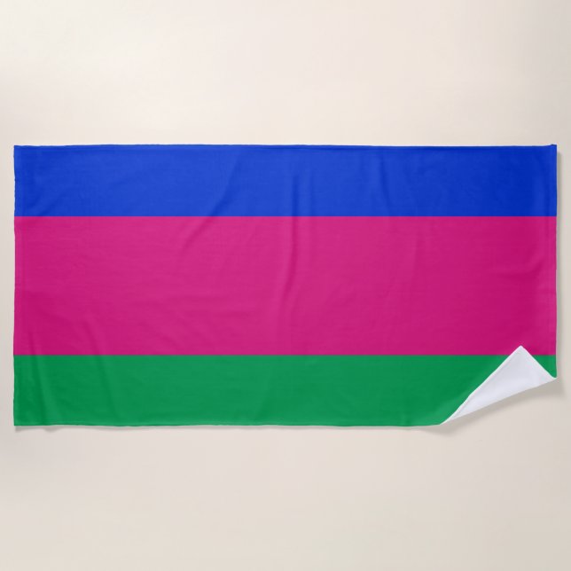 Toalla De Playa Bandera de la República Popular de Kuban (Anverso)