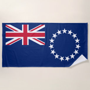 Toalla De Playa Bandera de las Islas Cook