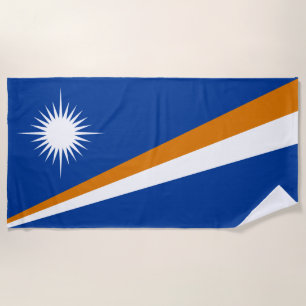 Toalla De Playa Bandera de las Islas Marshall