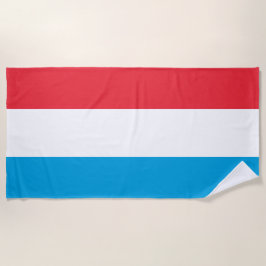 Toalla De Playa Bandera de Luxemburgo