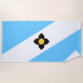 Toalla De Playa Bandera de Madison (Wisconsin)