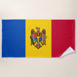 Toalla De Playa Bandera de Moldavia