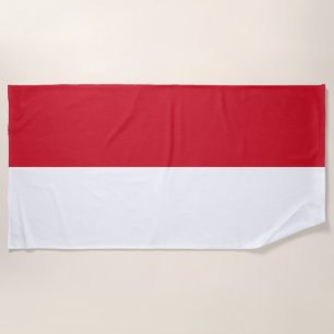 Toalla De Playa Bandera de Mónaco