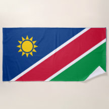 Bandera de Namibia (África meridional)