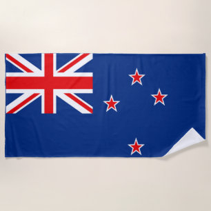 Toalla De Playa Bandera de Nueva Zelanda