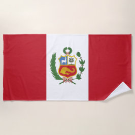 Toalla De Playa Bandera de Perú
