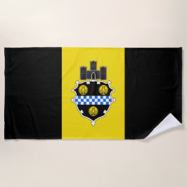 Toalla De Playa Bandera de Pittsburgh (Pennsylvania)