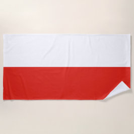 Toalla De Playa Bandera de Polonia