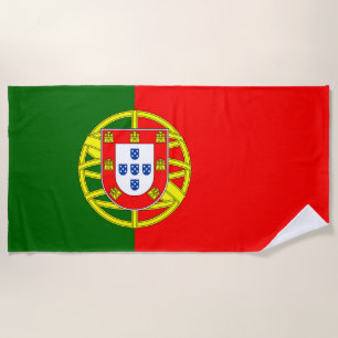 Toalla De Playa Bandera de Portugal