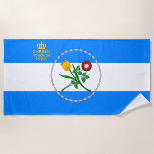 Toalla De Playa Bandera de Queens (municipio de Nueva York)