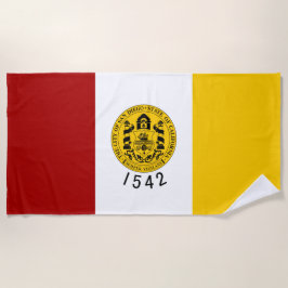 Toalla De Playa Bandera de San Diego (California)