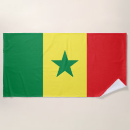 Toalla De Playa Bandera de Senegal