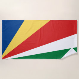 Toalla De Playa Bandera de Seychelles