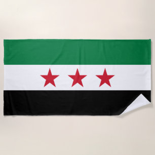 Toalla De Playa Bandera de Siria