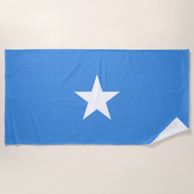 Toalla De Playa Bandera de Somalia (Anverso)