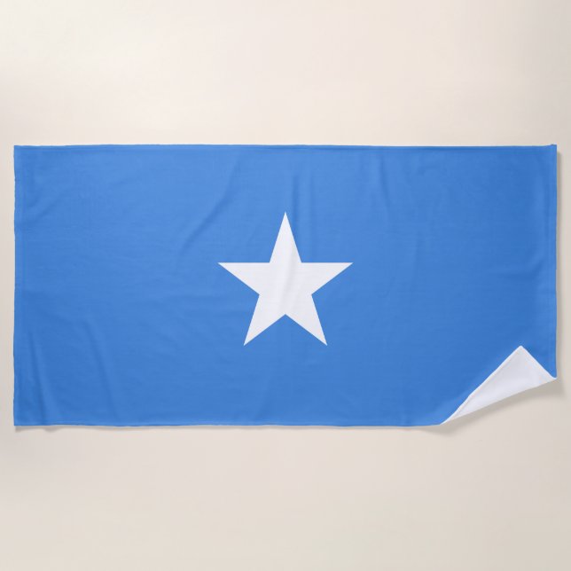 Toalla De Playa Bandera de Somalia (Anverso)