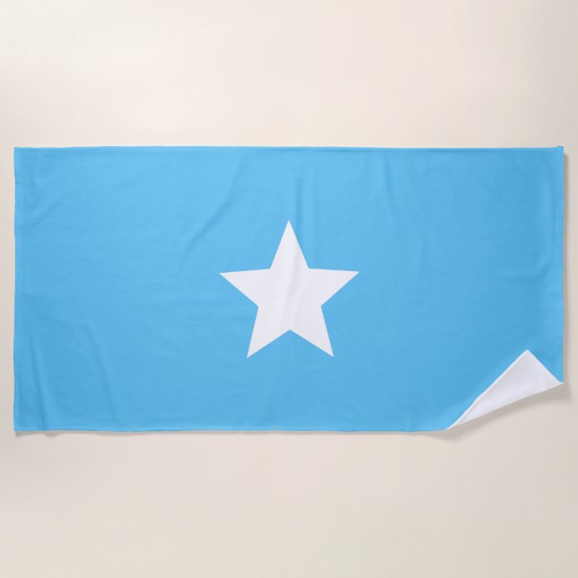 Toalla De Playa Bandera de Somalia (Anverso)
