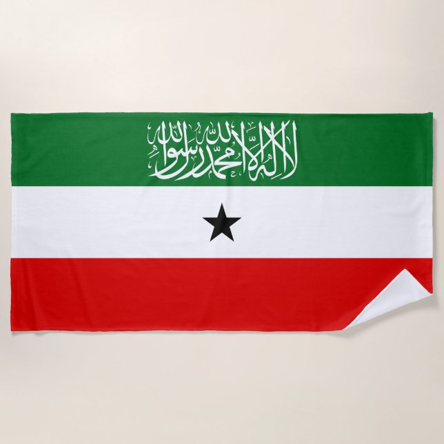 Toalla De Playa Bandera de Somalilandia (Anverso)