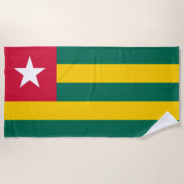 Toalla De Playa Bandera de Togo
