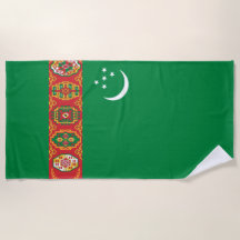 Bandera de Turkmenistán (Turkmenistán)