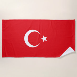 Toalla De Playa Bandera de Turquía