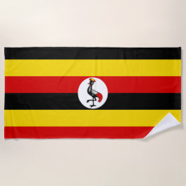 Toalla De Playa Bandera de Uganda