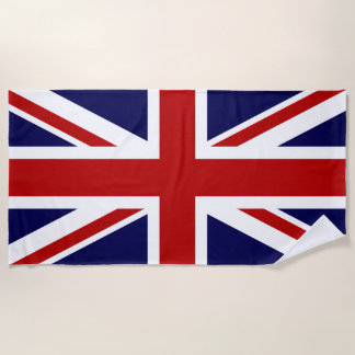 Toalla De Playa Bandera de Union Jack de Gran Bretaña