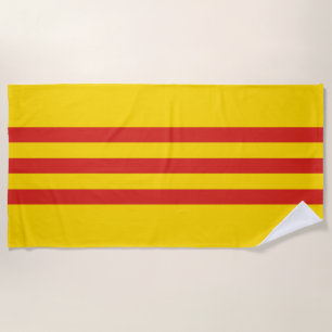 Toalla De Playa Bandera de Vietnam del Sur de Vietnam