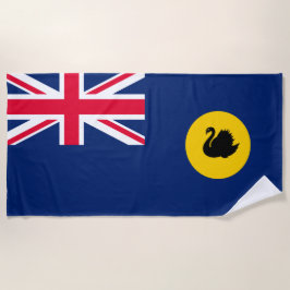 Toalla De Playa Bandera del Estado de Australia Occidental