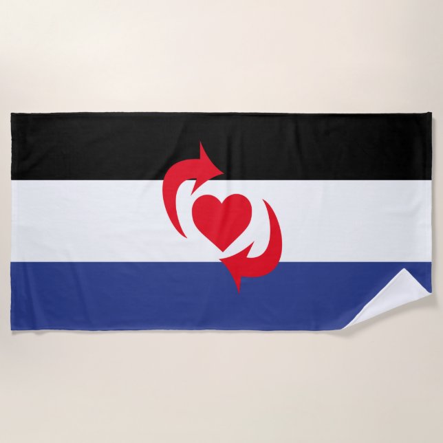 Toalla De Playa Bandera del Orgullo Switch (Anverso)