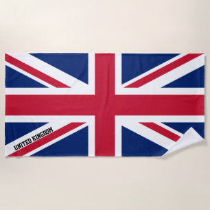 Toalla De Playa Bandera del Reino Unido Splendid Patriotic