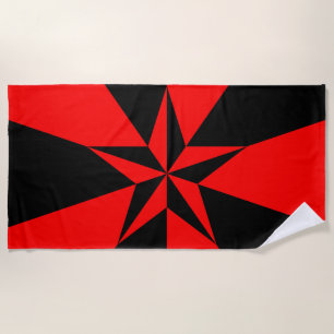 Toalla De Playa Bandera del Socialismo Libertario