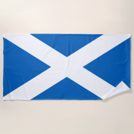 Toalla De Playa Bandera escocesa (Saltire) (Bandera escocesa)