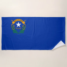 Toalla De Playa Bandera Estatal de Nevada