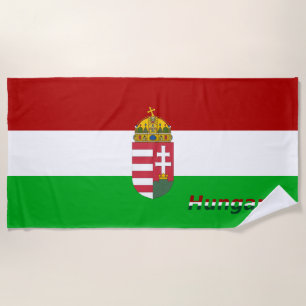 Toalla De Playa Bandera húngara