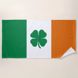 Toalla De Playa Bandera irlandesa bandera patriótica bandera de Ir