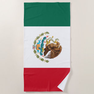 Toalla De Playa Bandera mexicana - Bandera de México
