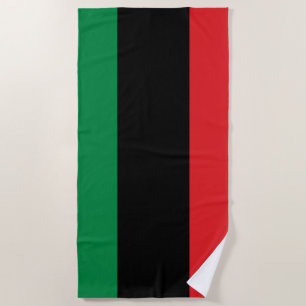 Toalla De Playa Bandera Panafricana UNIA