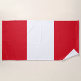 Toalla De Playa Bandera peruana (Perú)